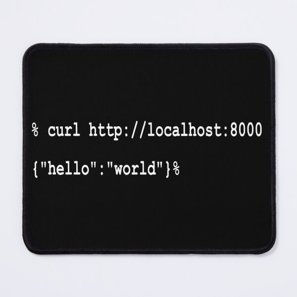 Item preview, Python Hello World code,  AWS Chalice for Lambda designed and sold by clubtee.