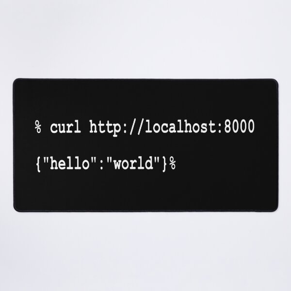 Item preview, Python Hello World code,  AWS Chalice for Lambda designed and sold by clubtee.