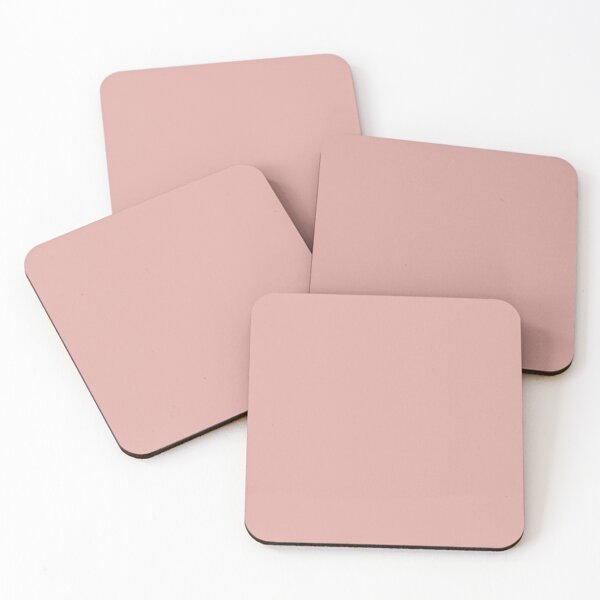 Item preview, Pastel Mellow Rose Pink Solid designed and sold by coverinlove.