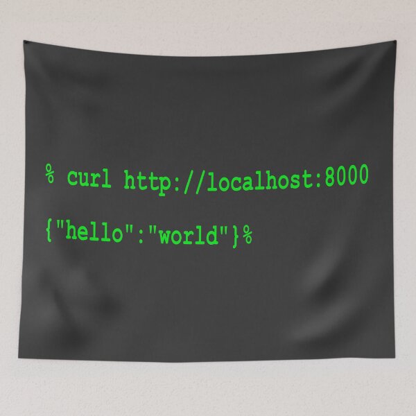 Item preview, Python Hello World code,  AWS Chalice for Lambda - Green designed and sold by clubtee.