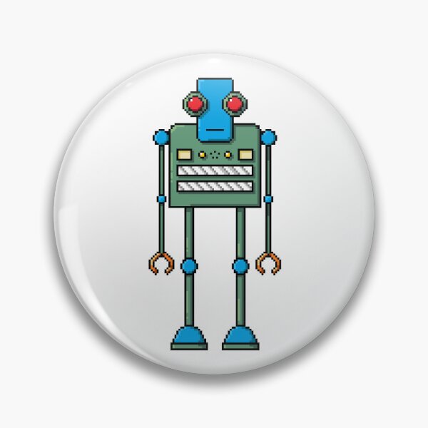 Item preview, Pixel Robot 216 designed and sold by Vampireslug's House of Pixels.