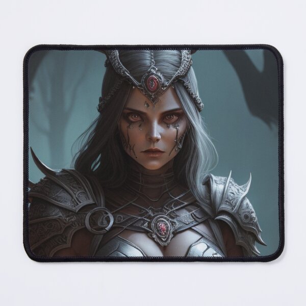 Item preview, Dark female warrior dungeon master designed and sold by Yellowriversss.
