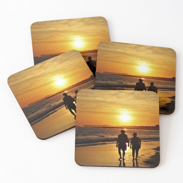 Item preview, Beach Sunset Couple Silhouette designed and sold by McGingPhotos.