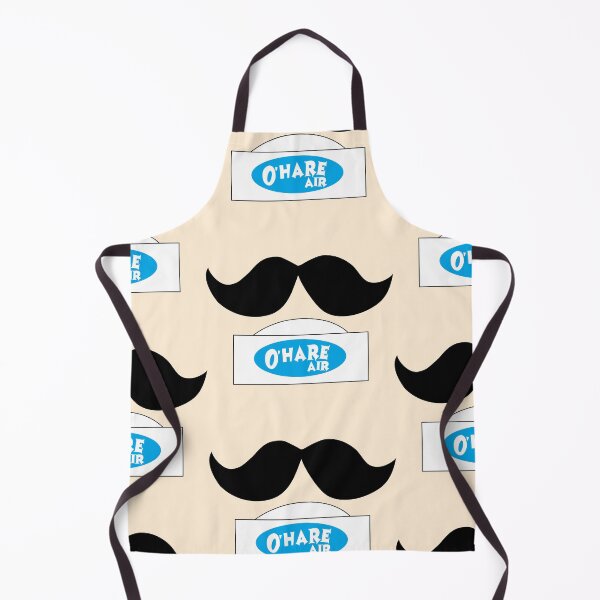 Item preview, O'HARE AIR with moustache designed and sold by DinozayerStudio.