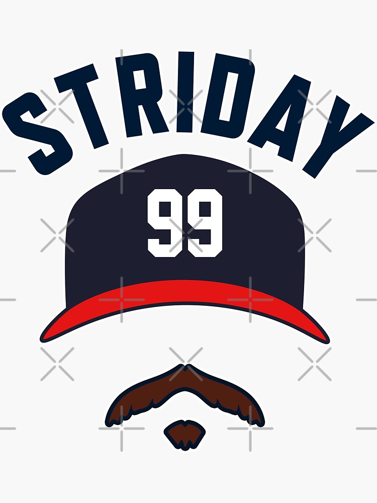 Atlanta Brave Baseball Spencer Strider STRIDAY Sticker for Sale