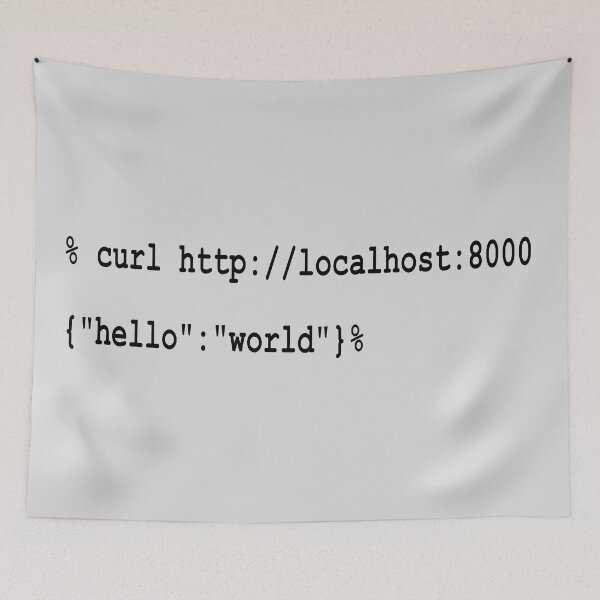Item preview, Python Hello World code,  AWS Chalice for Lambda - Black designed and sold by clubtee.