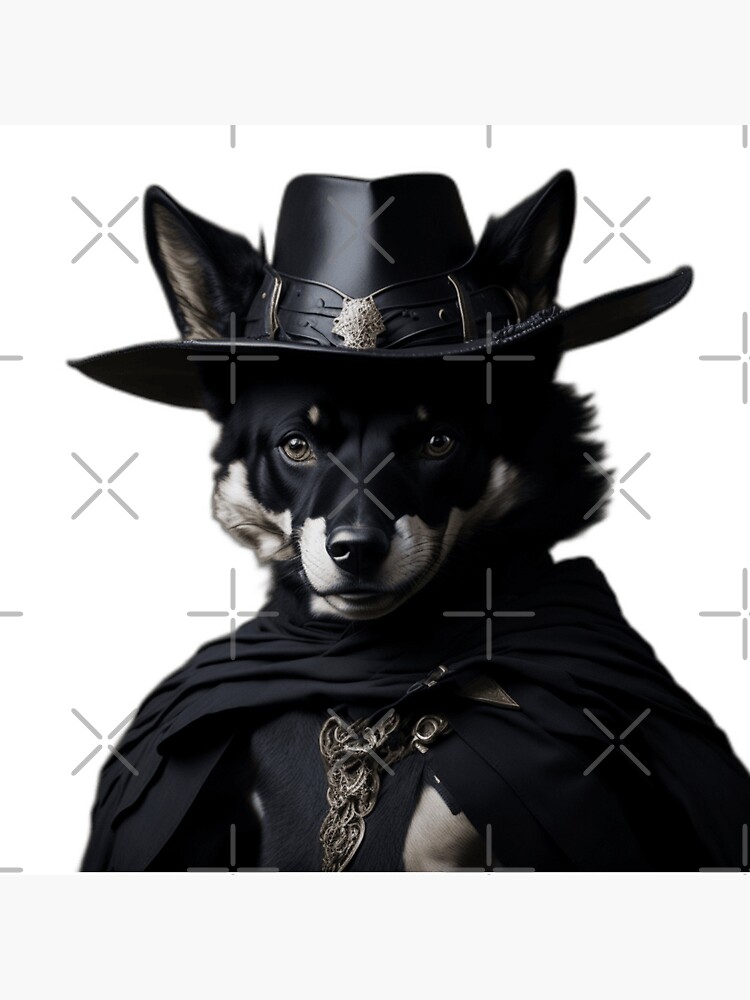 Zorro Dog - Unleash the Swashbuckling Canine Hero | Pin sold by Zulema ...