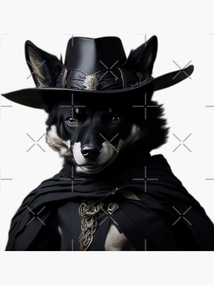 Zorro Dog Costume 