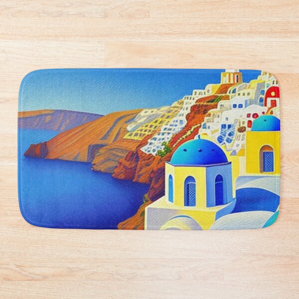 Item preview, Beautiful Santorini Island view designed and sold by adlkh.