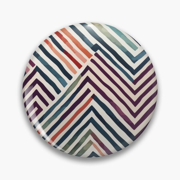 Item preview, ZigZag pattern brush artwork designed and sold by LIRAZ ZIV.