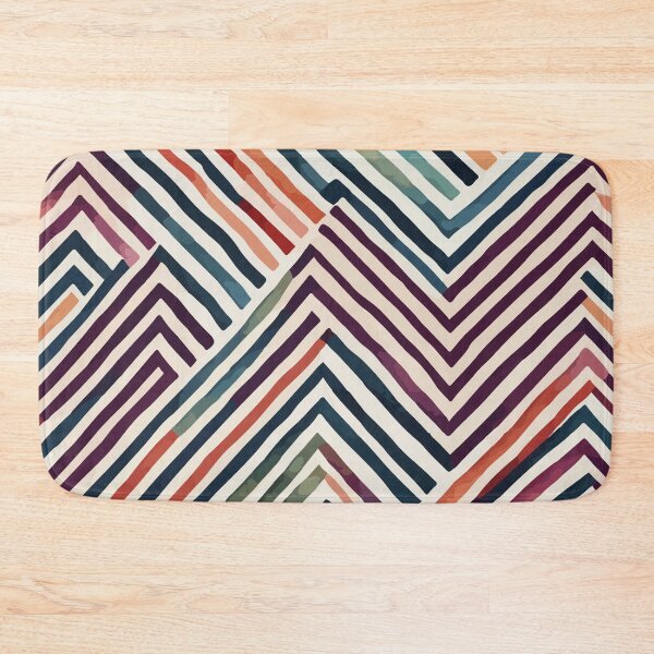 Item preview, ZigZag pattern brush artwork designed and sold by LIRAZ ZIV.