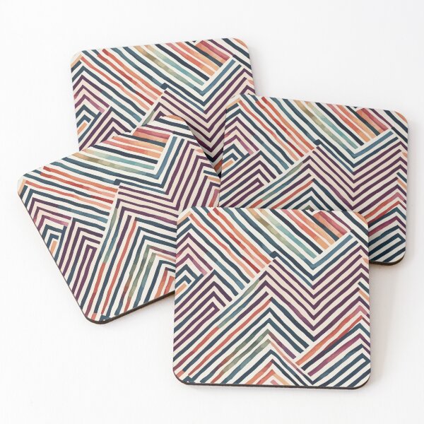 Item preview, ZigZag pattern brush artwork designed and sold by LIRAZ ZIV.