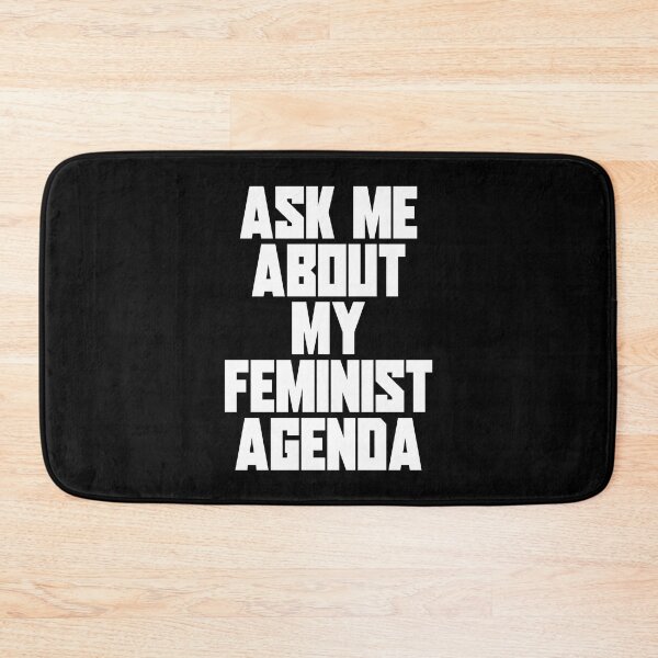 Item preview, Ask me about my feminist agenda designed and sold by ProdbyNiECO.
