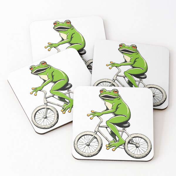 Item preview, Frog on a Bike designed and sold by Realizey.
