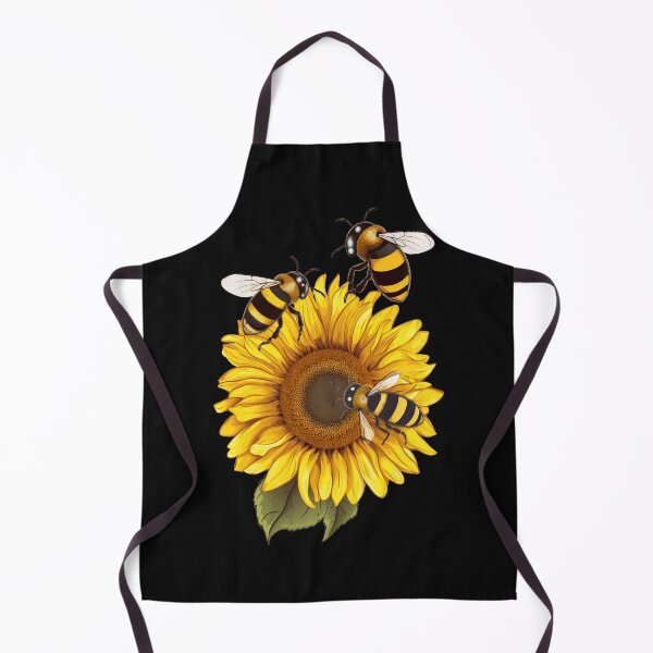 Item preview, Bees on a Sunflowers designed and sold by ArtisShops.