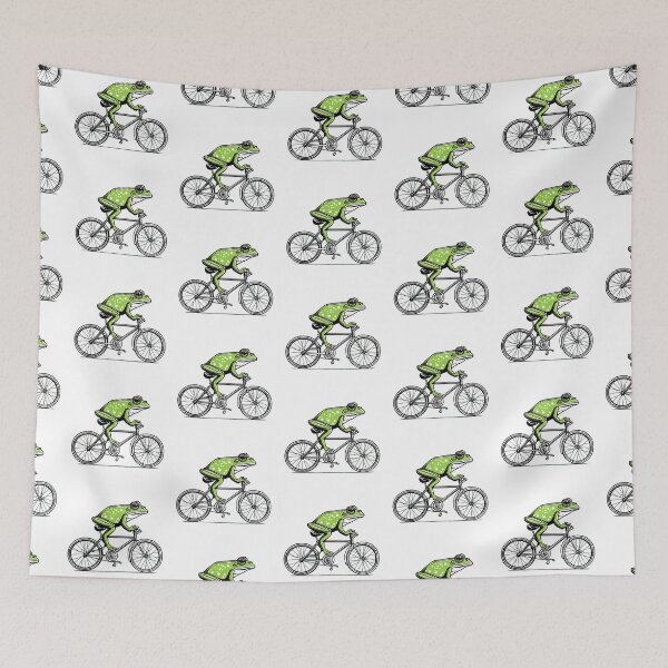 Item preview, Frog with a Bike designed and sold by Realizey.