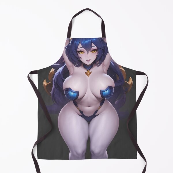Artikelvorschau, Sexy Lewd Big Boobs LoL Girl NSFW 18+ Lu Lu entworfen und verkauft von weebbreechan.