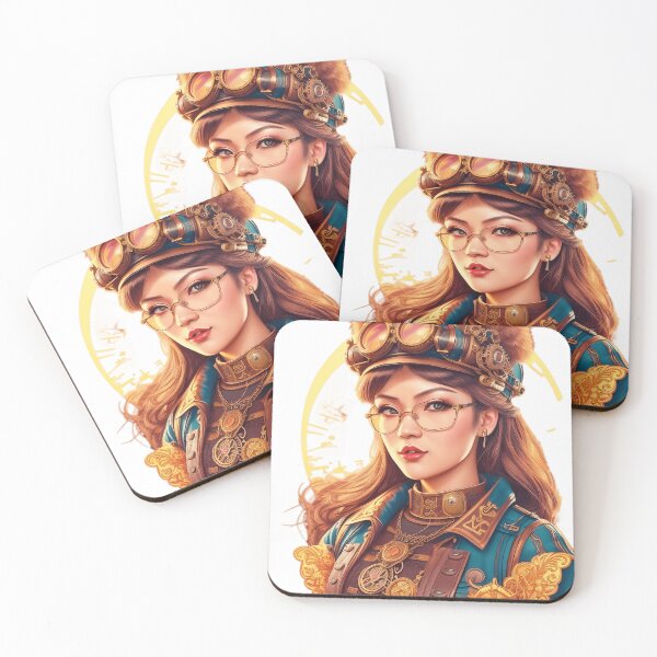 Item preview, Steampunk Girl designed and sold by Lia's AI Art.
