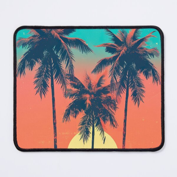 Item preview, Palm trees background for summer fashion print. Retro Color designed and sold by StudioDina.