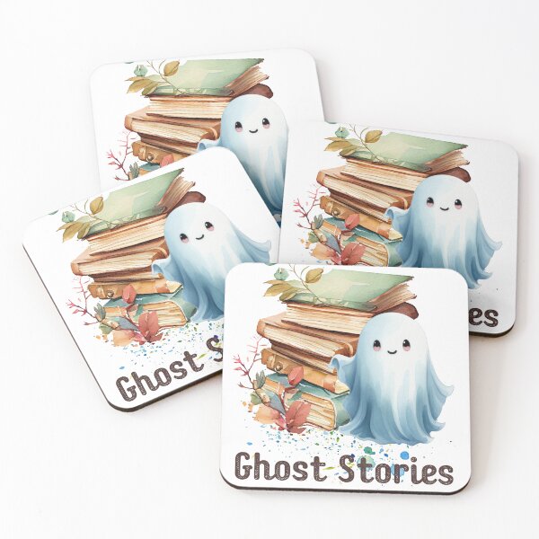 Item preview, Ghost stories watercolor Halloween designed and sold by GracefulGems.