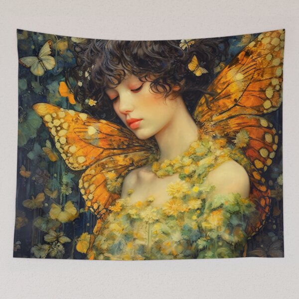 Item preview, Sleeping in the Garden Fairy designed and sold by Art by Lilia.