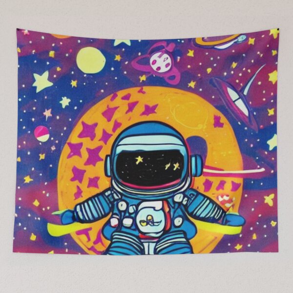 Item preview, The Astronaut in the Space designed and sold by vitalinari.