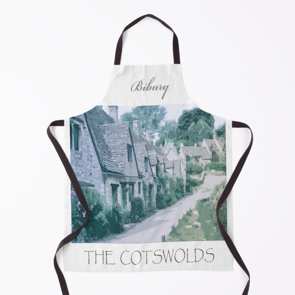 Item preview, Bibury Village Travel Poster, Gloucestershire - An Exquisite Journey Back in Time designed and sold by studioSharonKay.
