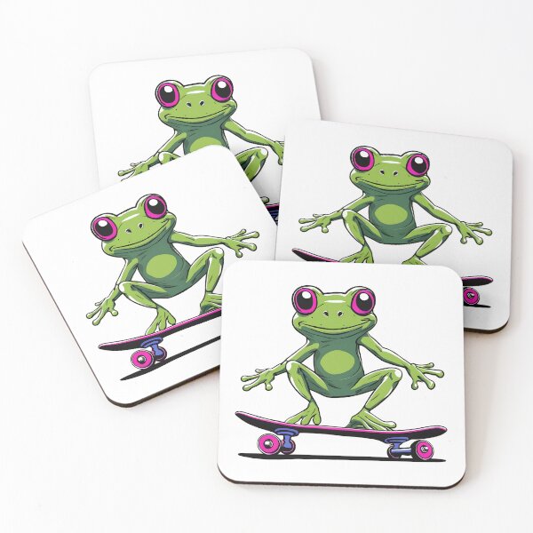 Item preview, Skateboarding Frog designed and sold by Realizey.