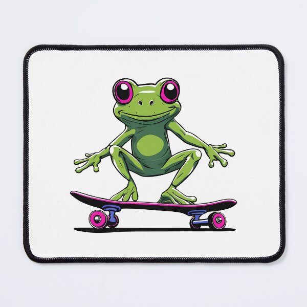 Item preview, Skateboarding Frog designed and sold by Realizey.