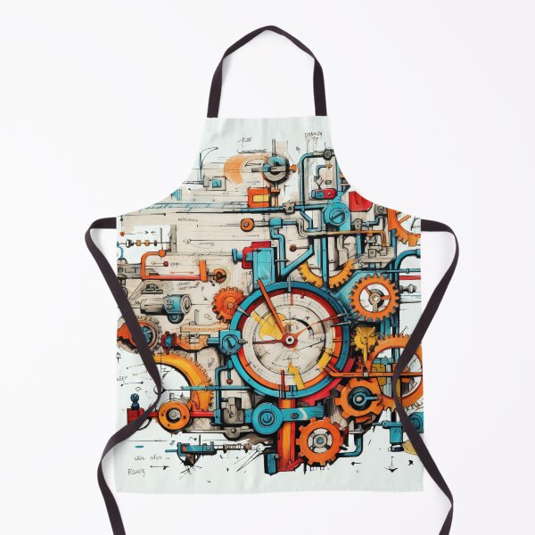Item preview, Copper Dreams: Ship's Soul Unveiled-Steampunk Mechanical Engineering Design designed and sold by PatriciaReyes.