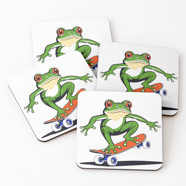 Item preview, Skateboarding Frog designed and sold by Realizey.