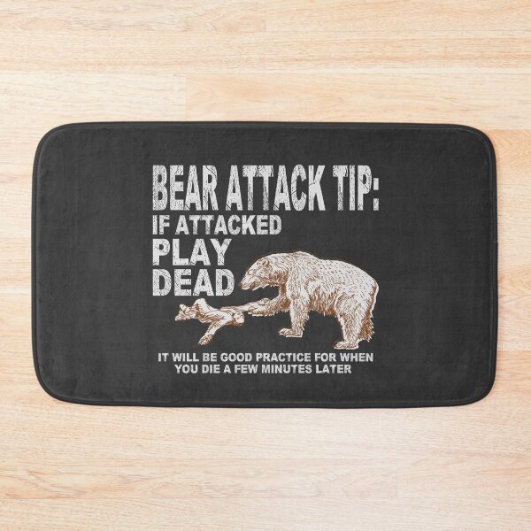 Item preview, Bear attack tip designed and sold by Colorfulman.