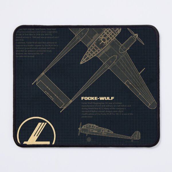 Item preview, Focke-Wulf FW 189 UHU Vintage WW2 Blueprint designed and sold by worldwarvintage.
