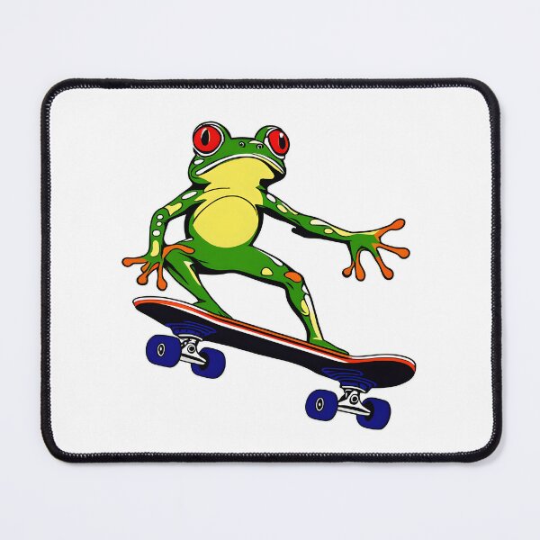 Item preview, Skateboarding Frog designed and sold by Realizey.