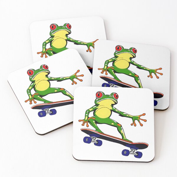Item preview, Skateboarding Frog designed and sold by Realizey.