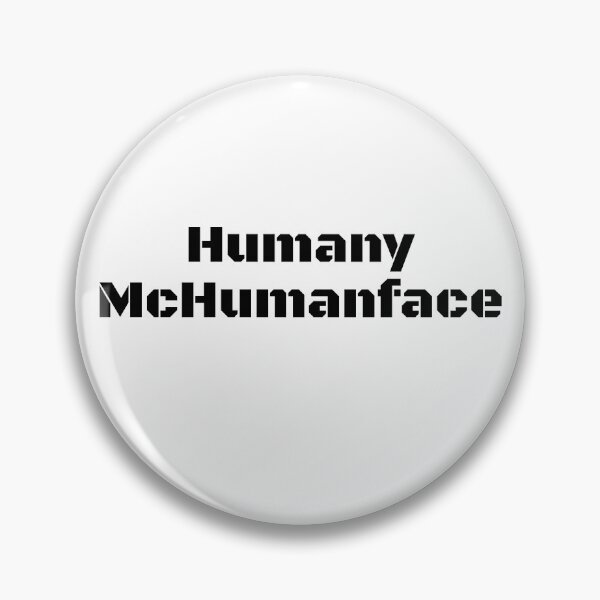 Item preview, Humany McHumanface (light background) designed and sold by Jeeb-Arts.