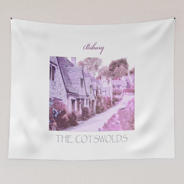 Item preview, Bibury Village Travel Poster, Gloucestershire - An Exquisite Journey Back in Time designed and sold by studioSharonKay.