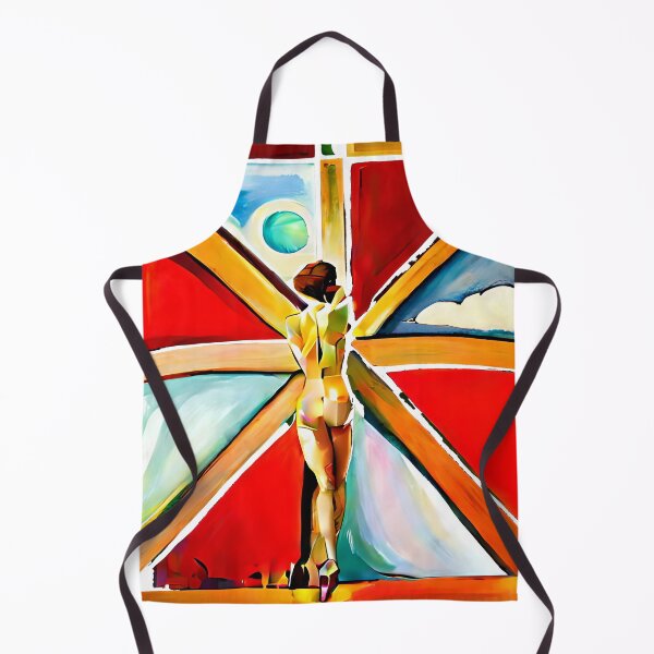 Item preview, Vivid Neo-Constructivism Portrait designed and sold by MyDearWorld.