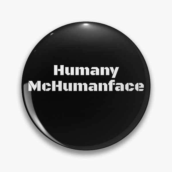 Item preview, Humany McHumanface (dark background) designed and sold by Jeeb-Arts.