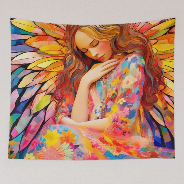 Item preview, Sleeping in the Garden Fairy 2 designed and sold by Art by Lilia.