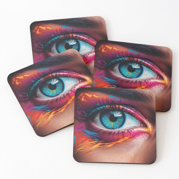 Item preview, Abstract eye digital print designed and sold by dcrc.