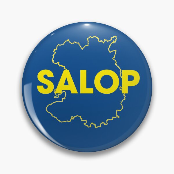 Item preview, Salop Map Logo - Yellow designed and sold by TigandMole.