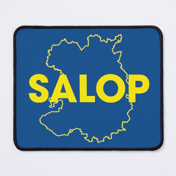 Item preview, Salop Map Logo - Yellow designed and sold by TigandMole.