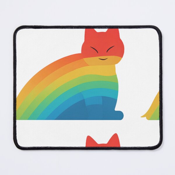 Item preview, Rainbow cat for LGBQ prides designed and sold by Digitalcipart.