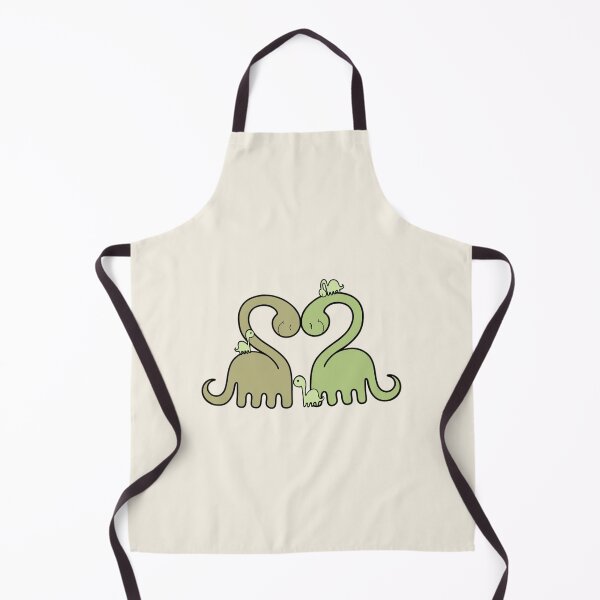 Item preview, LOVEY DINOS: Diplodocus heart cuddle FAMILY (beige) designed and sold by EmiliaMoscovich.