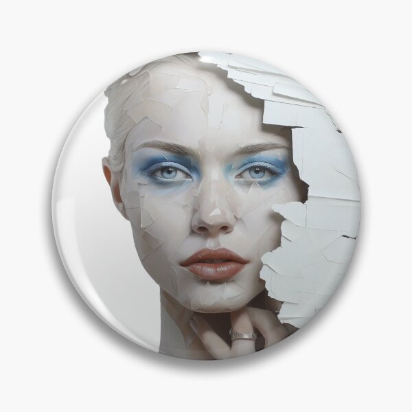 Item preview, Torn Paper Girl Portrait designed and sold by MyDearWorld.
