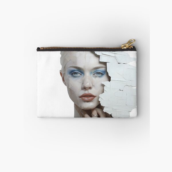 Item preview, Torn Paper Girl Portrait designed and sold by MyDearWorld.