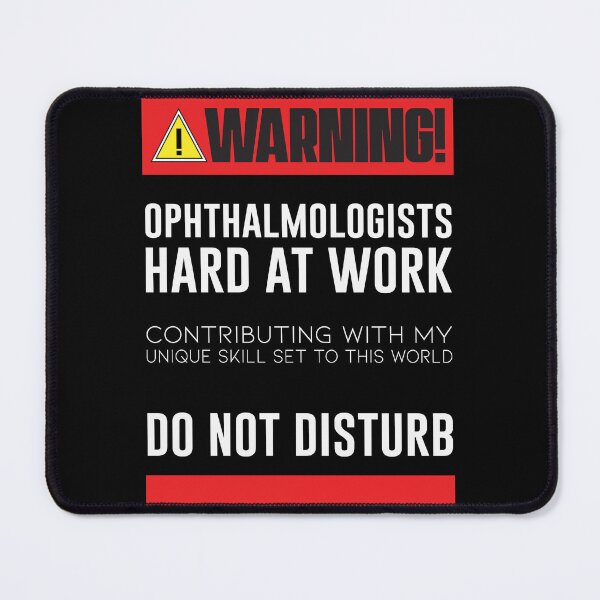Item preview, Ophthalmologists Hard At Work - White designed and sold by saechla.