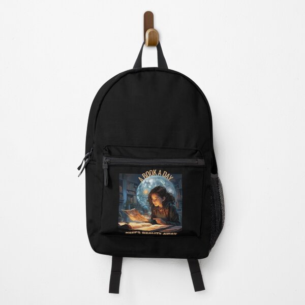 Item preview, A book a Day Keeps Reality Away designed and sold by Lab4YourStyle.