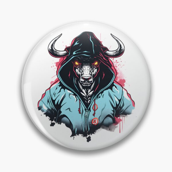 Item preview, Black Bull Brutal Gangsta Art designed and sold by MartynGrey.